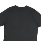 NAUTICA Mens Black Classic T-Shirt L Short Sleeve Crew Neck Cotton Casual