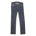 TRUE RELIGION Womens Jeans Blue Slim Skinny Denim Medium W27 L29 Stylish Zip