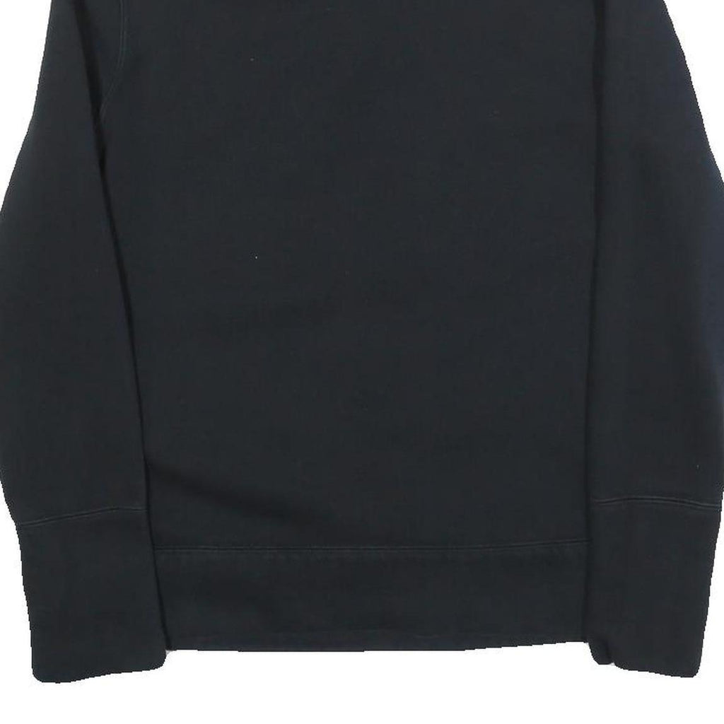 PUMA Womens Black Pullover Sweatshirt UK 14 Cotton Blend Logo Print