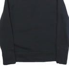 PUMA Womens Black Pullover Sweatshirt UK 14 Cotton Blend Logo Print