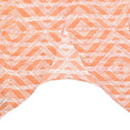 GUESS Womens Orange Printed Top Sleeveless Round Neck S Lightweight