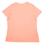 REEBOK Womens T-Shirt Pink XL