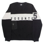 NBA Toronto Raptors Mens Sweatshirt Black Crew Neck USA S