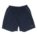 REEBOK Mens Shorts Navy Casual M W28 Sportswear Polyester Blend