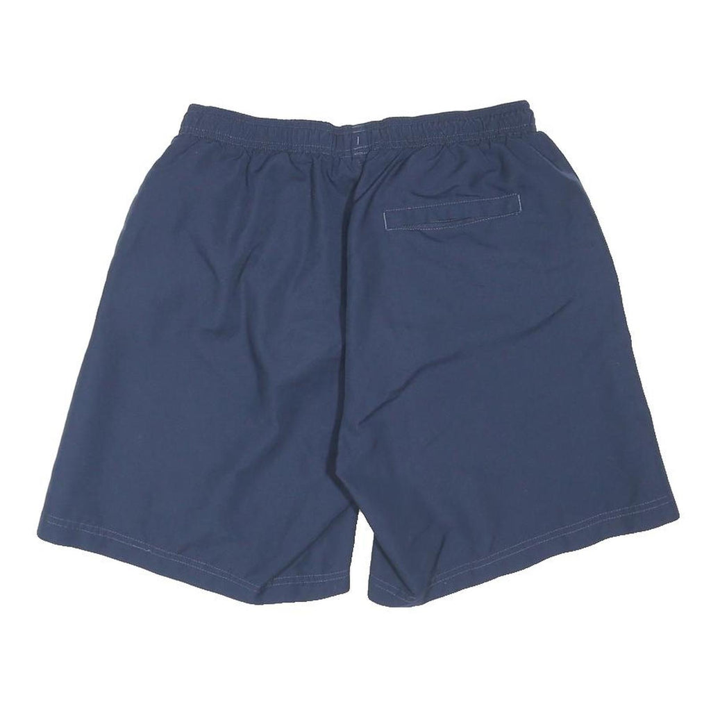 REEBOK Mens Shorts Navy Casual M W28 Sportswear Polyester Blend