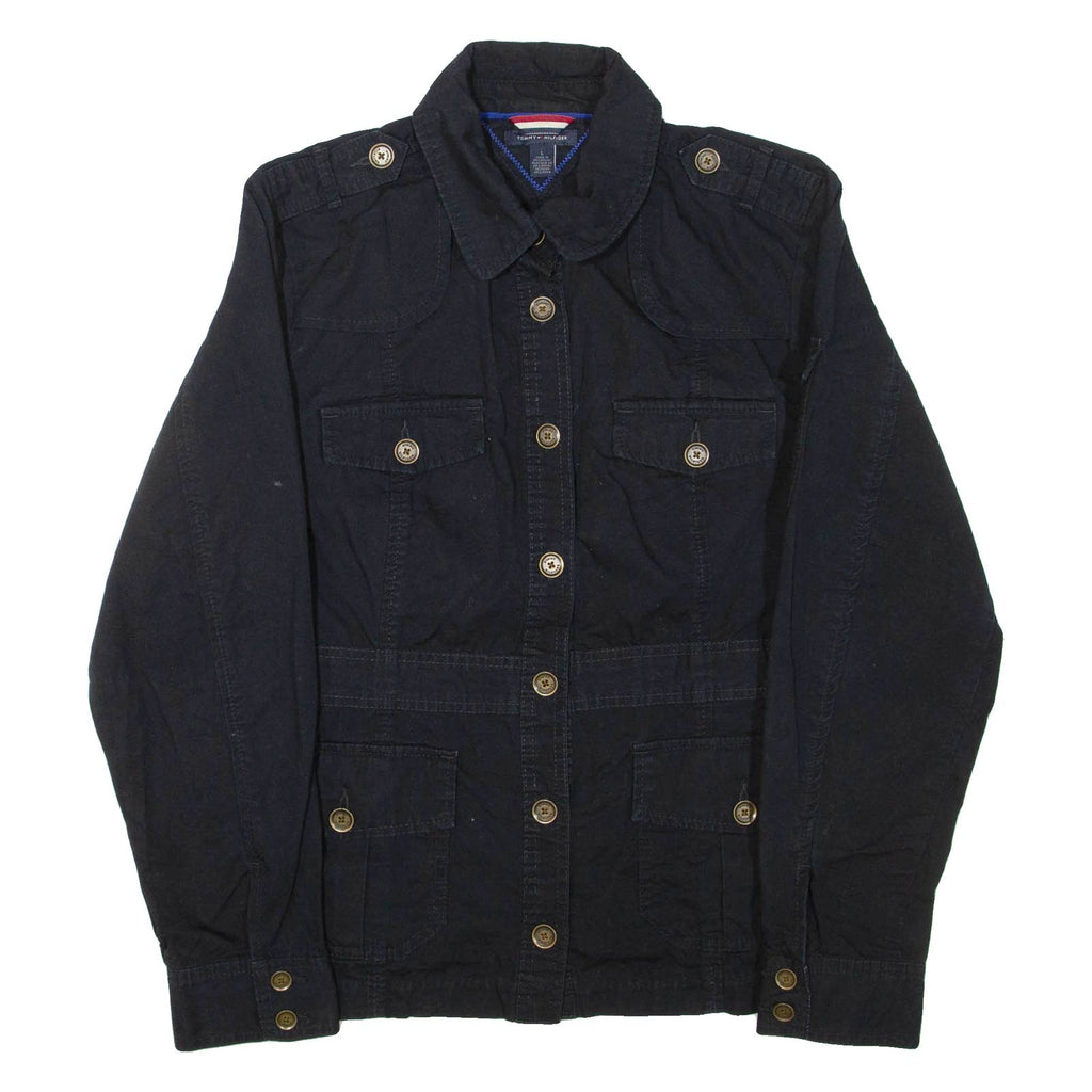 TOMMY HILFIGER Womens Jacket Black L