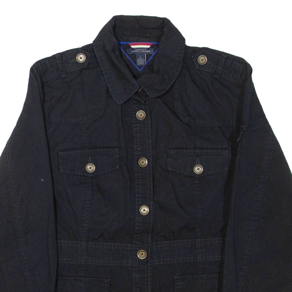 TOMMY HILFIGER Womens Jacket Black L