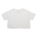 UMBRO Cropped Womens T-Shirt White Crew Neck S