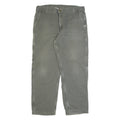 CARHARTT Lined Workwear Mens Trousers Grey Regular Straight W40 L32