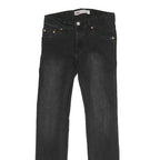 LEVI'S 510 Womens Jeans Black Slim Skinny Denim Medium W26 L29 Stretch