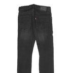 LEVI'S 510 Womens Jeans Black Slim Skinny Denim Medium W26 L29 Stretch