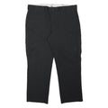 DICKIES Mens Black Regular Fit Cargo Trousers W40 L29 Workwear Zip Closure
