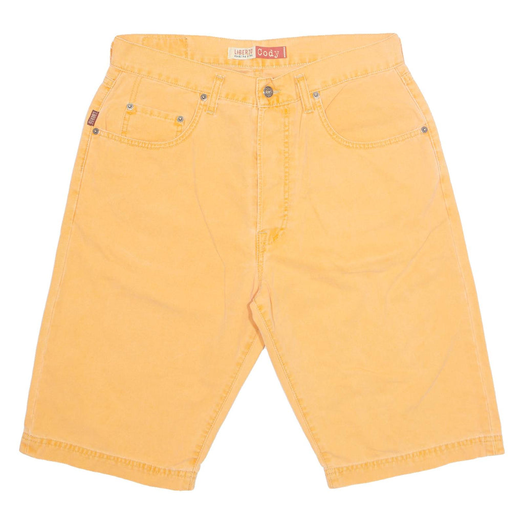 LIBERTO DENIM Cody Womens Denim Shorts Orange L W33