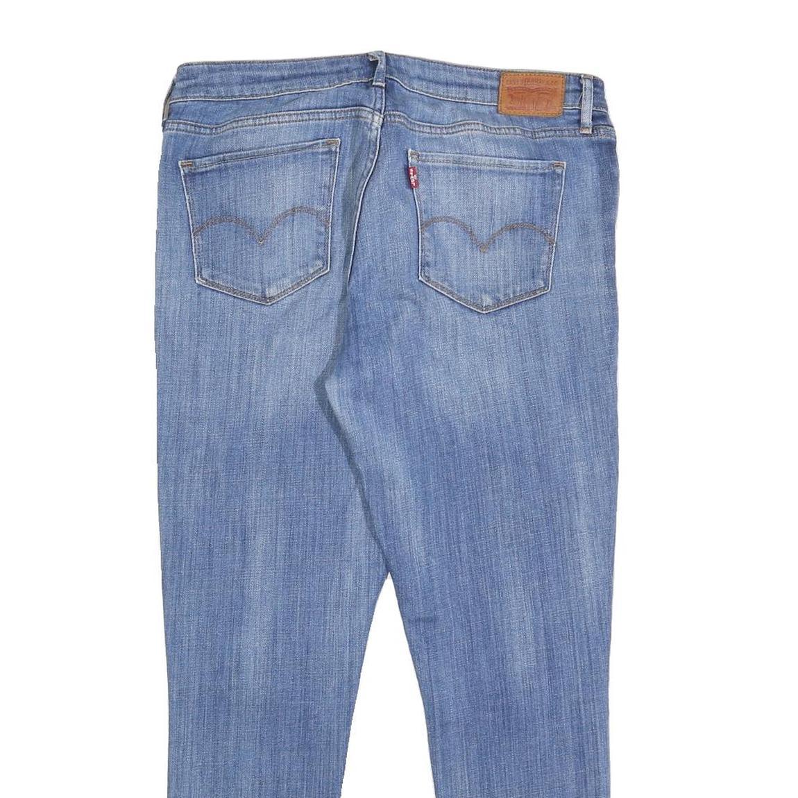 LEVI'S 711 Womens Jeans Blue Slim Skinny Denim Medium W31 L27 Classic Fit Zip