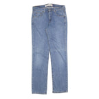 LEVI'S 505 Womens Jeans Blue Regular Straight Denim Medium W30 L32 Classic Zip