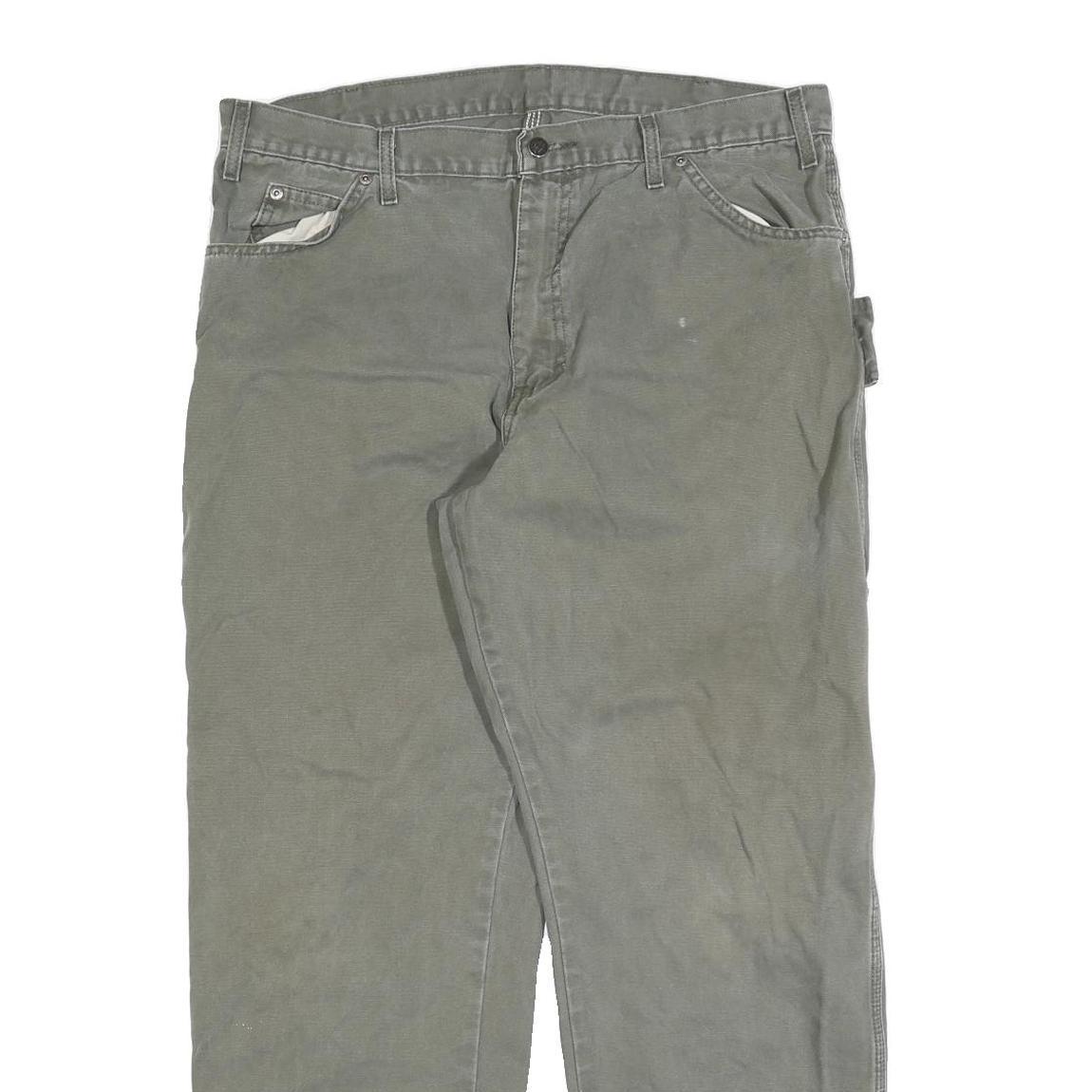 DICKIES Mens Jeans Relaxed Straight Denim Medium W38 L30 Workwear Cotton Blend