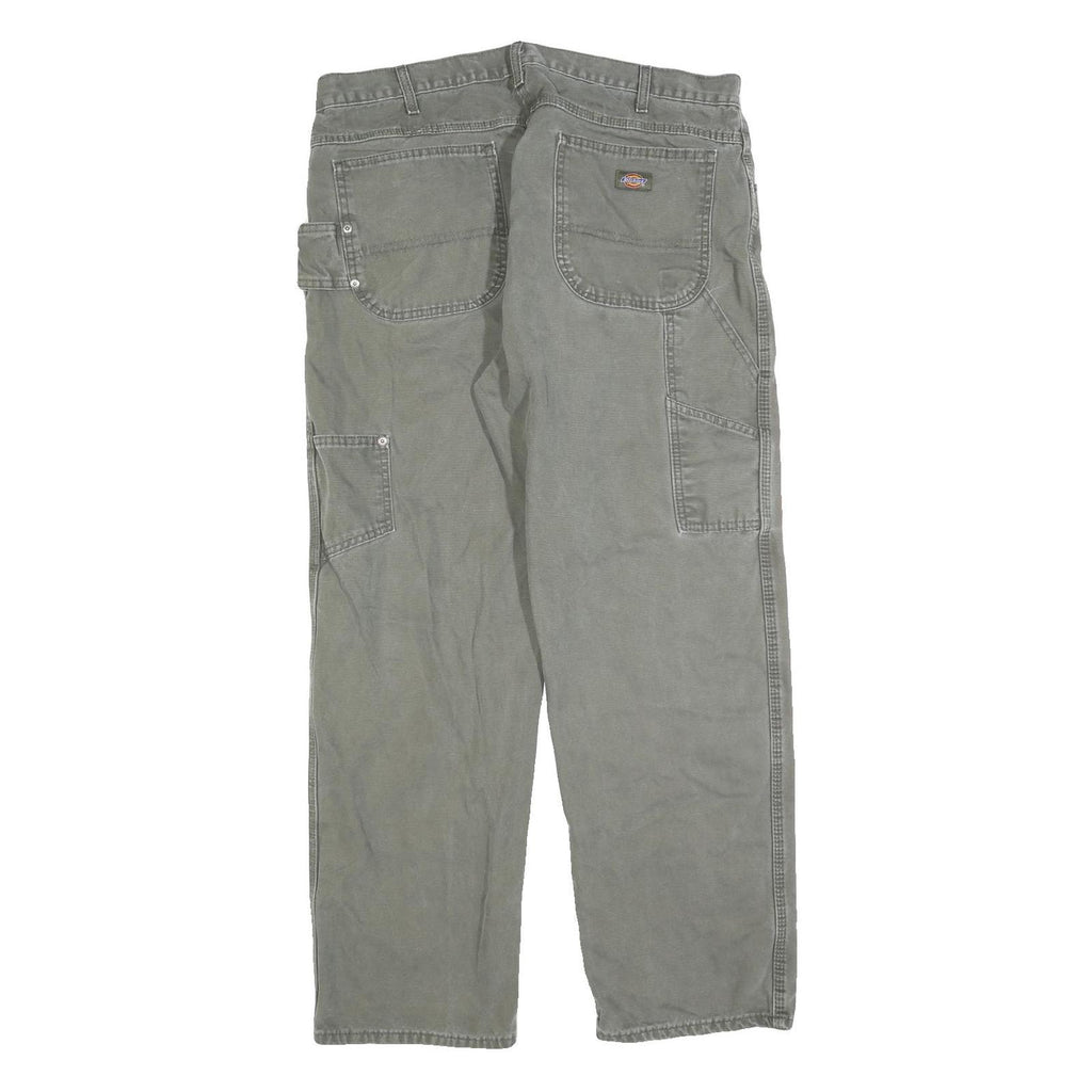 DICKIES Mens Jeans Relaxed Straight Denim Medium W38 L30 Workwear Cotton Blend