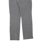 CARHARTT Mens Grey Regular Jeans Denim W34 L31 Workwear Casual Zip Closure
