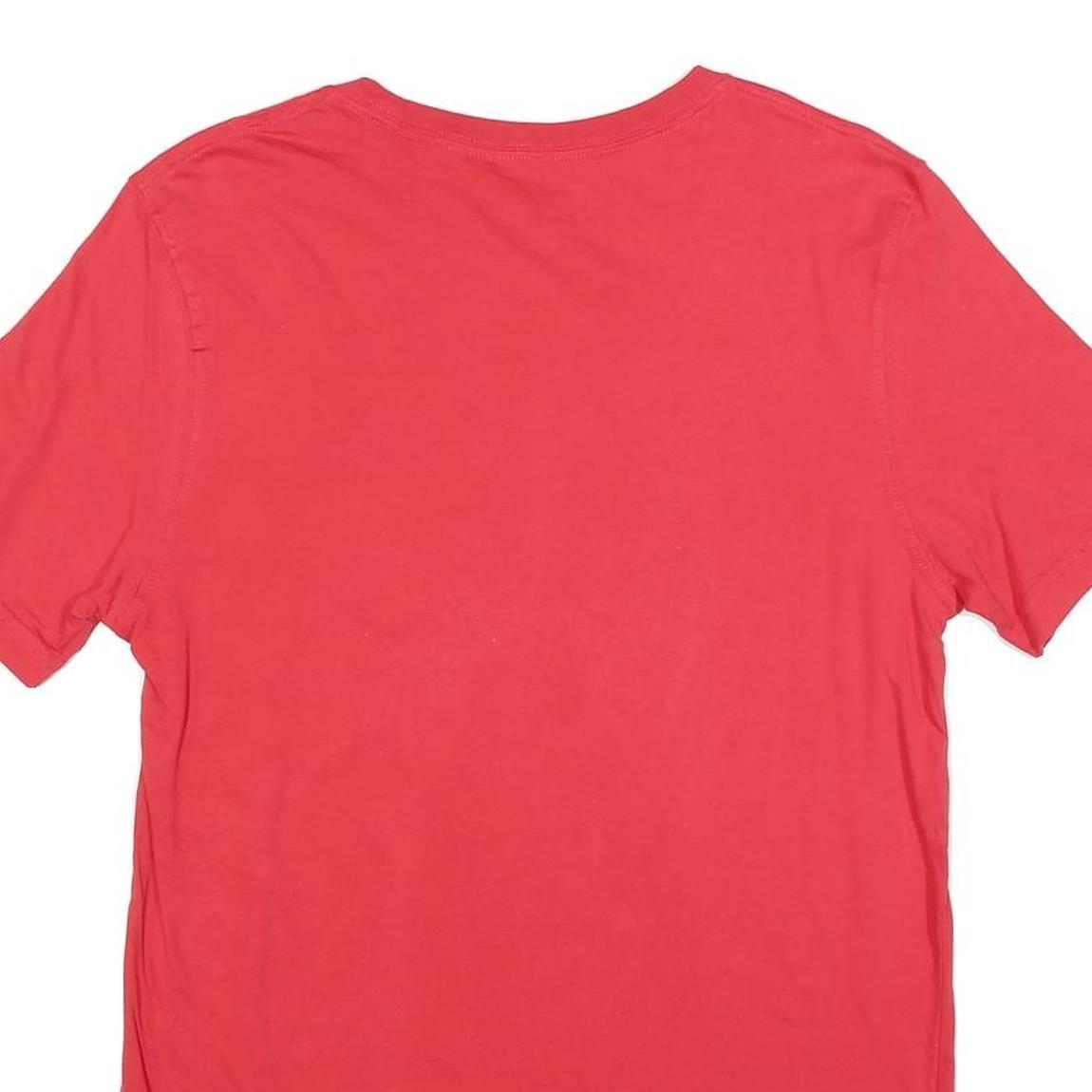 NEW ERA Mens Red Kansas City Chiefs T-Shirt M Short Sleeve Crew Neck NFL