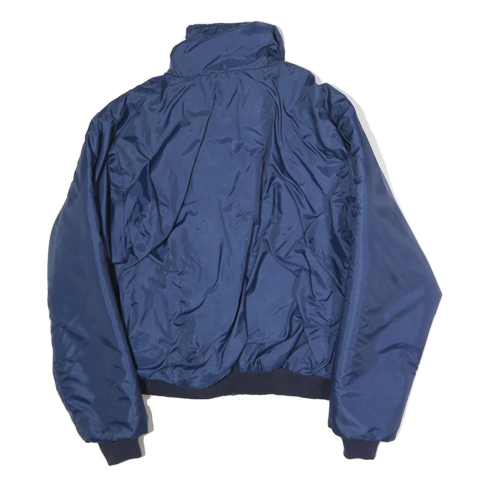 STEARNS Mens Blue & Green Zip Jacket M Polyester Plain Warm Casual