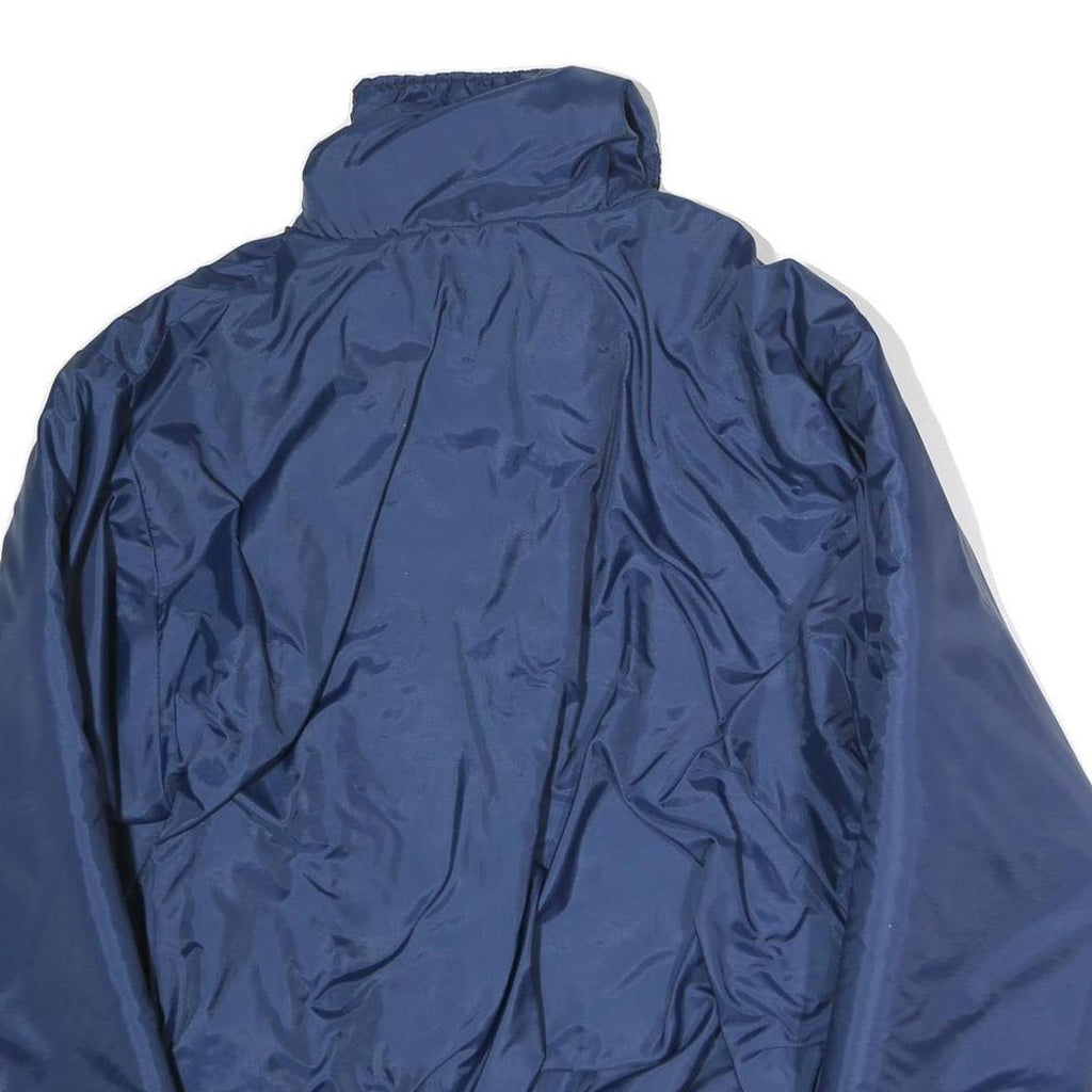 STEARNS Mens Blue & Green Zip Jacket M Polyester Plain Warm Casual