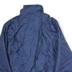 STEARNS Mens Blue & Green Zip Jacket M Polyester Plain Warm Casual