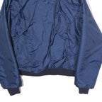 STEARNS Mens Blue & Green Zip Jacket M Polyester Plain Warm Casual