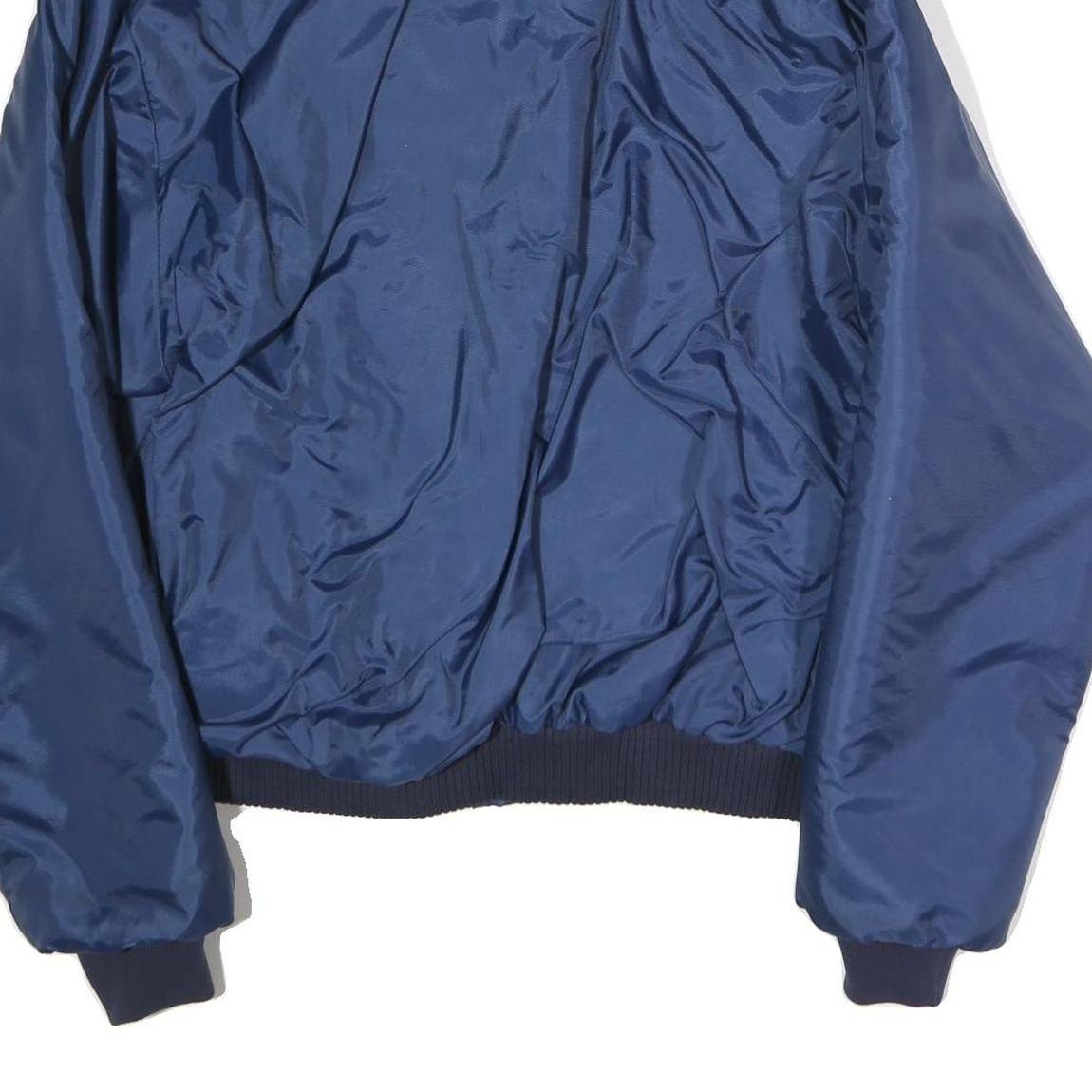 STEARNS Mens Blue & Green Zip Jacket M Polyester Plain Warm Casual