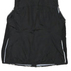 CALVIN KLEIN Womens Black Outdoor Jacket S Polyester Blend Plain Zip Lightweight