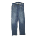 LEVI'S Mens Slim Blue Denim Medium Wash W30 L30 Zip Jeans Casual Comfort