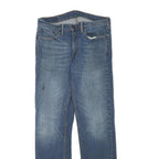 LEVI'S Mens Slim Blue Denim Medium Wash W30 L30 Zip Jeans Casual Comfort