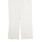 TOMMY HILFIGER Mens Regular Fit Beige Cotton Blend Zip Trousers W28 L29