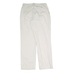 TOMMY HILFIGER Mens Regular Fit Beige Cotton Blend Zip Trousers W28 L29