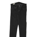 LEVI'S Womens Black Slim Skinny Denim Medium W28 L31 Stretch Cotton Blend Jeans
