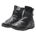 RIEKER Ankle Boots Black Leather Womens UK 3