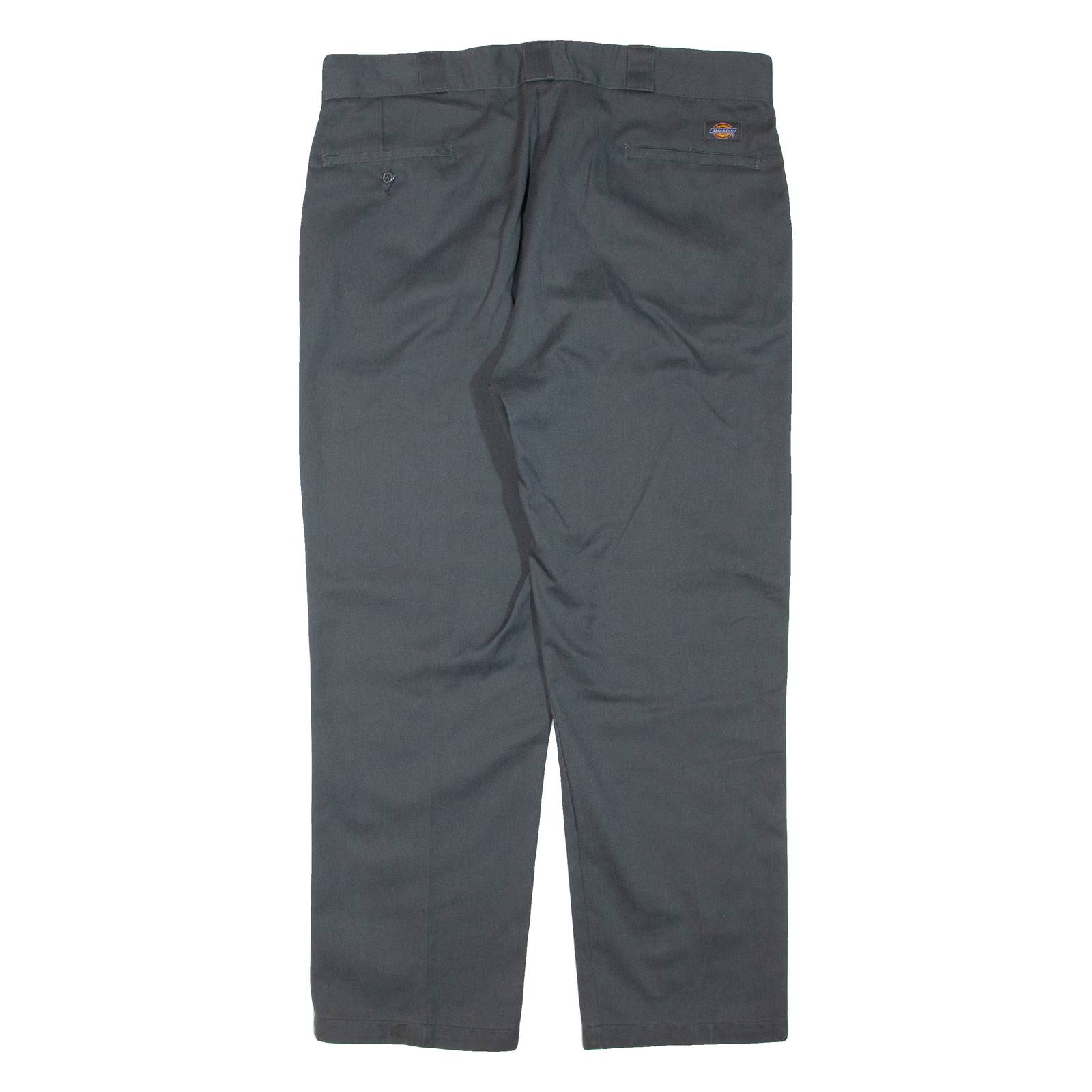 DICKIES Mens Trousers Grey Regular Tapered W38 L30