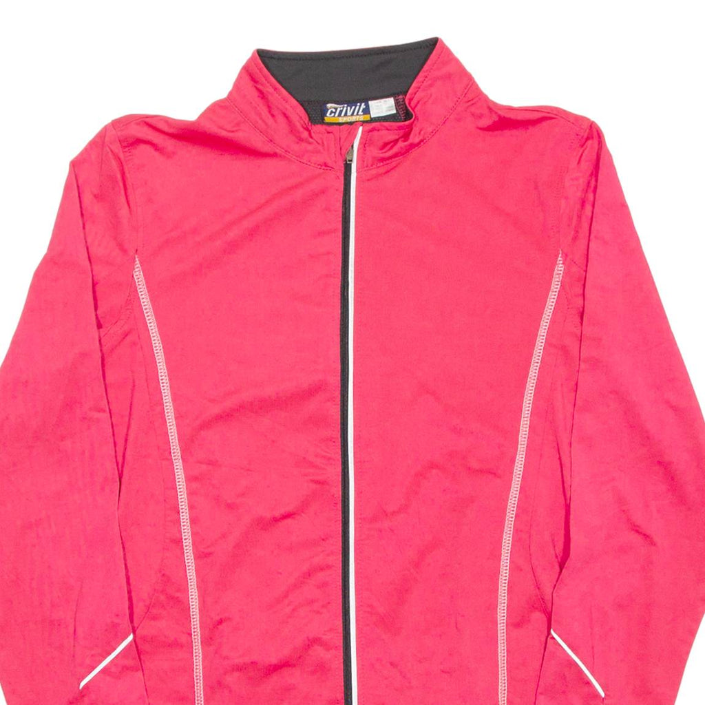Cycling Womens Jersey Pink Long Sleeve Full Zip UK 10