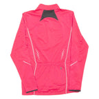 Cycling Womens Jersey Pink Long Sleeve Full Zip UK 10