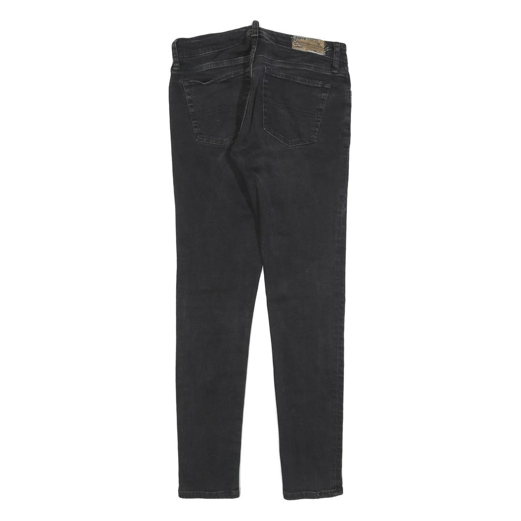 RALPH LAUREN DENIM & SUPPLY Womens Slim Black Denim Skinny Jeans Cotton Blend