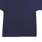 NHL Womens Navy Blue Colorado Avalanche Graphic T-Shirt L Short Sleeve Crew Neck