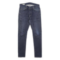LEVI'S 510 Mens Jeans Blue Slim Skinny Denim Medium W30 L32 Cotton Blend Zip