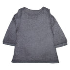 HARD ROCK CAFE Womens T-Shirt Grey 3/4 Sleeve M