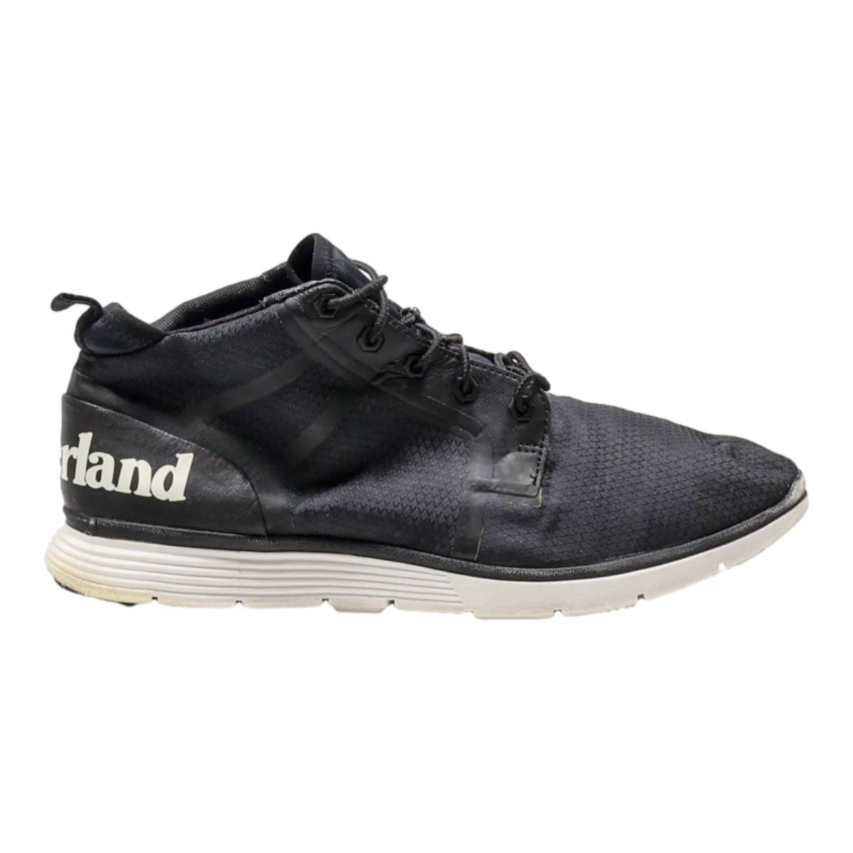 TIMBERLAND Sneaker Trainers Black Synthetic Mens UK 8