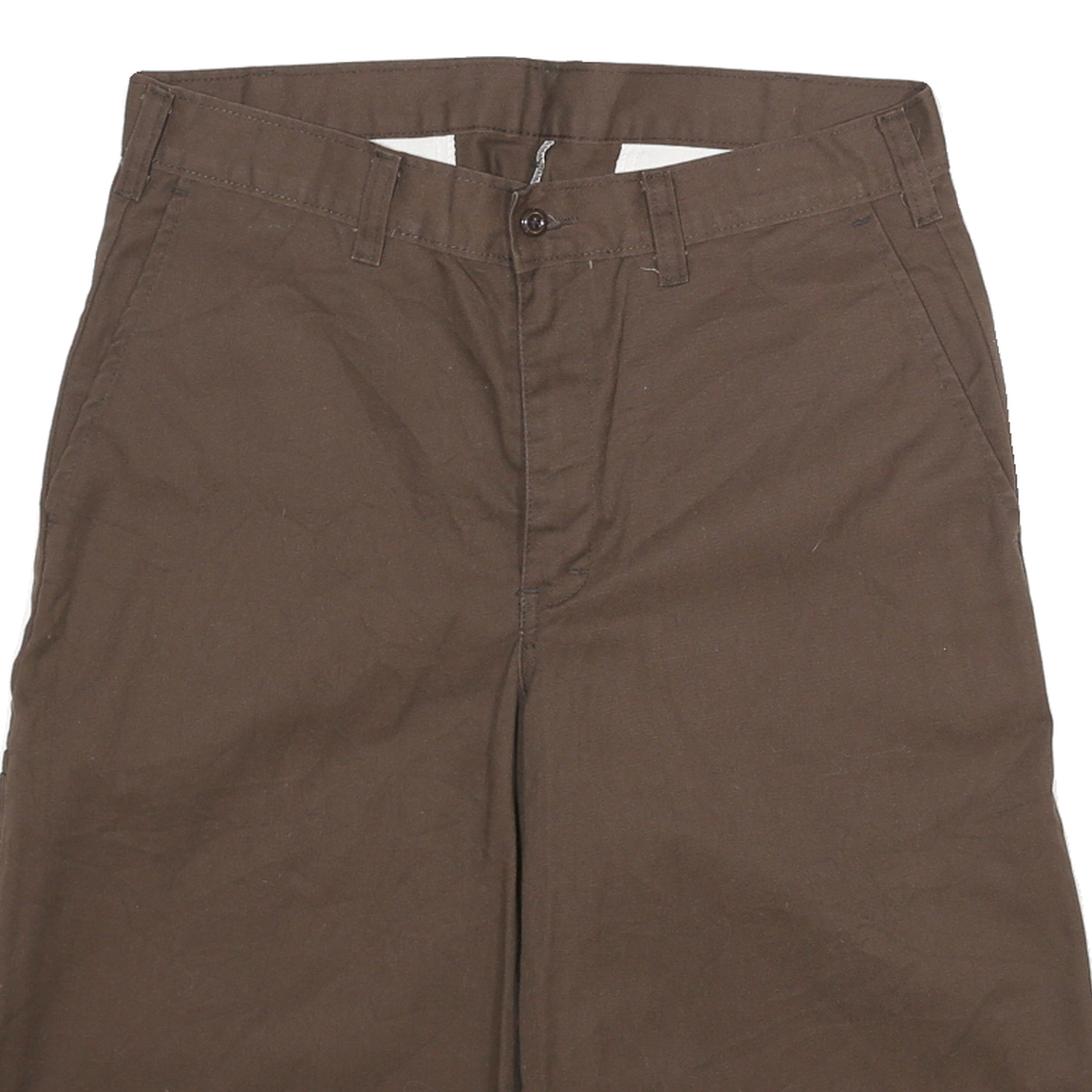 DICKIES Mens Shorts Brown Casual L W30 Workwear Cotton Blend Comfort
