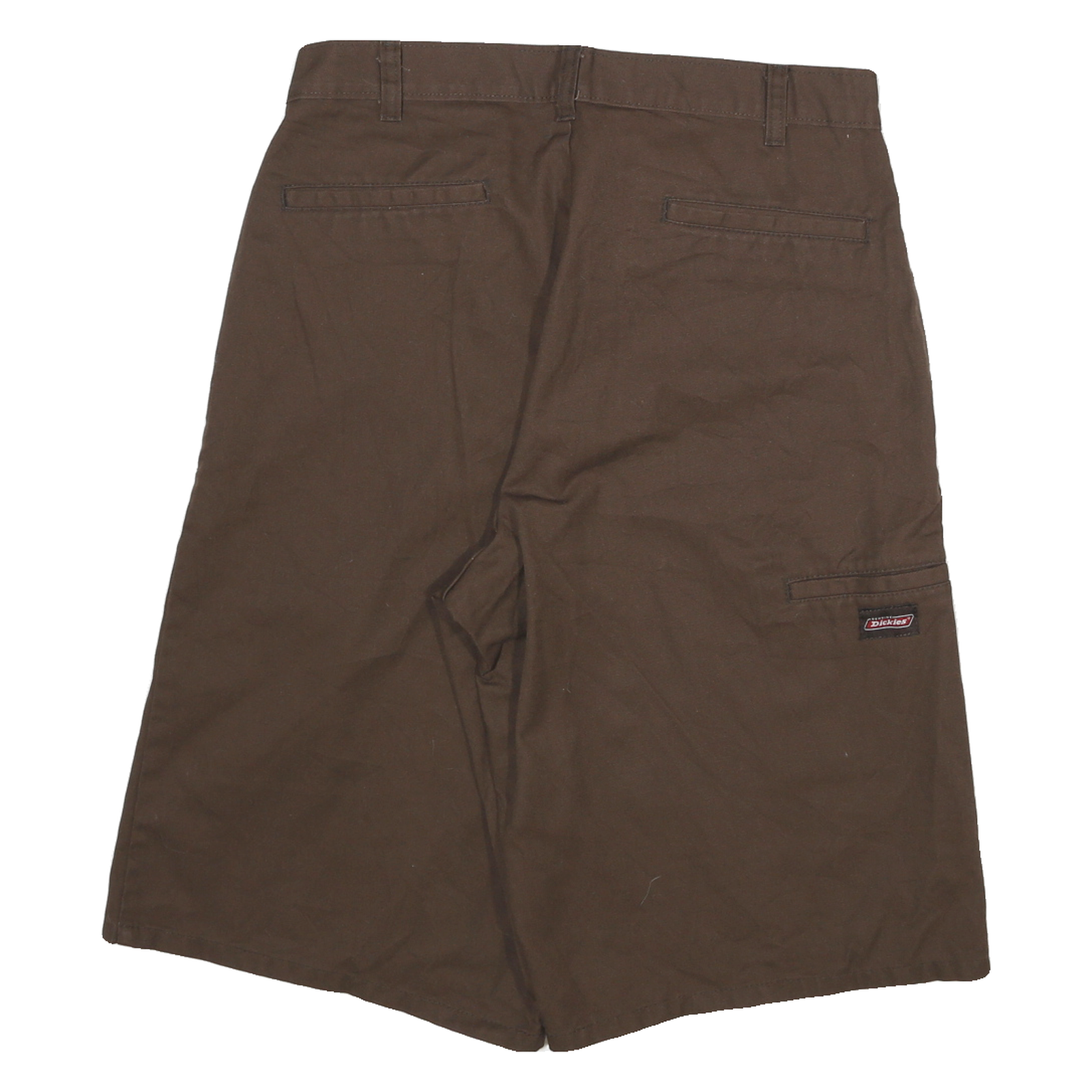 DICKIES Mens Shorts Brown Casual L W30 Workwear Cotton Blend Comfort