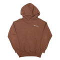 CHAMPION Boys Brown Pullover Hoodie M Cotton Blend Casual Warm Sweatshirt