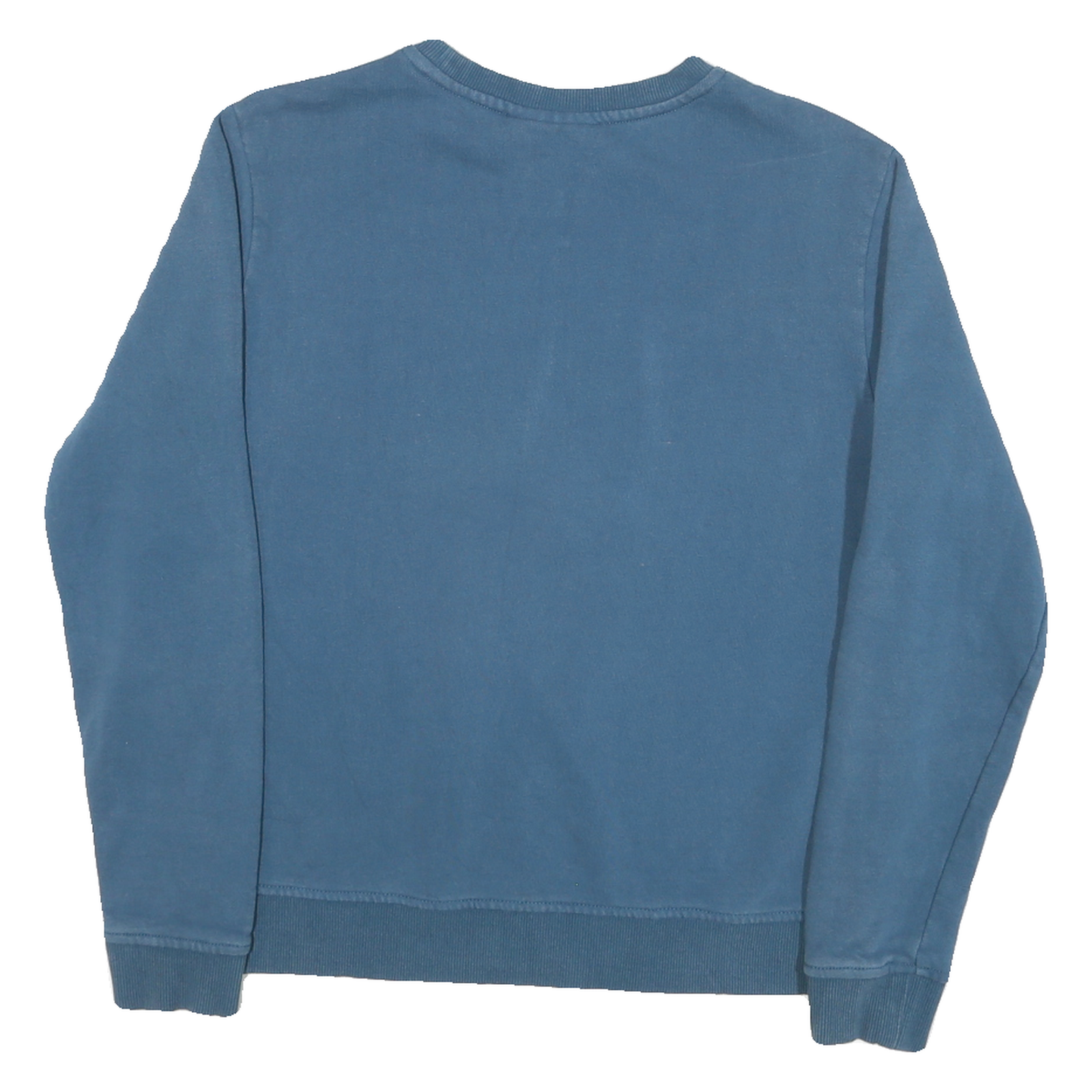 FILA Womens Blue Crew Neck M Sweatshirt Cotton Blend Casual Pullover