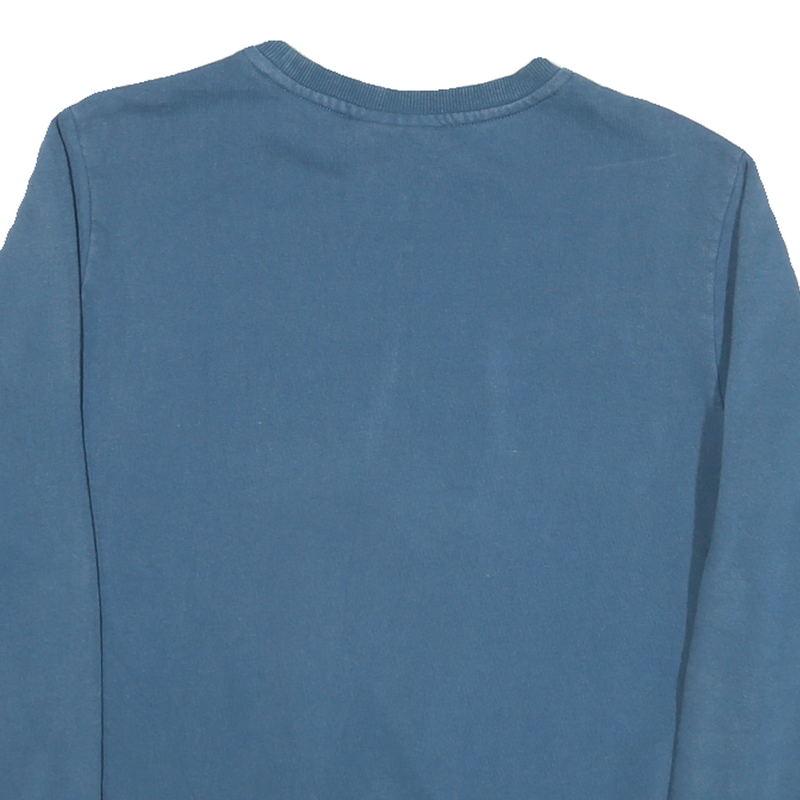 FILA Womens Blue Crew Neck M Sweatshirt Cotton Blend Casual Pullover