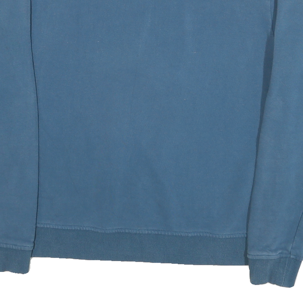 FILA Womens Blue Crew Neck M Sweatshirt Cotton Blend Casual Pullover