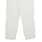 DRYLON Womens White Regular Zip Trousers W32 L30 Lightweight Outdoor Casual